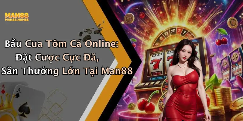 Bầu Cua Tôm Cá Online: Đặt Cược Cực Đã, Săn Thưởng Lớn Tại Man88