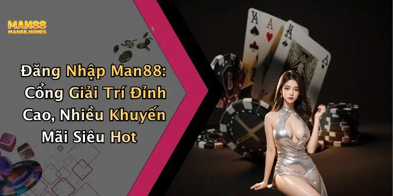 Đăng Nhập Man88: Cổng Giải Trí Đỉnh Cao, Nhiều Khuyến Mãi Siêu Hot