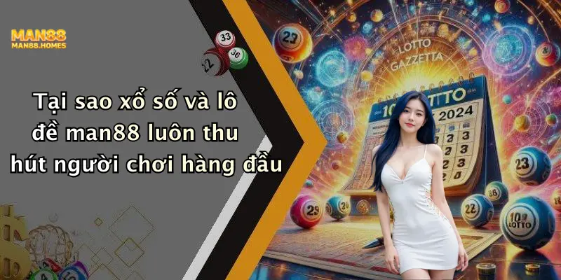 Tại sao xổ số và lô đề man88 luôn thu hút người chơi hàng đầu